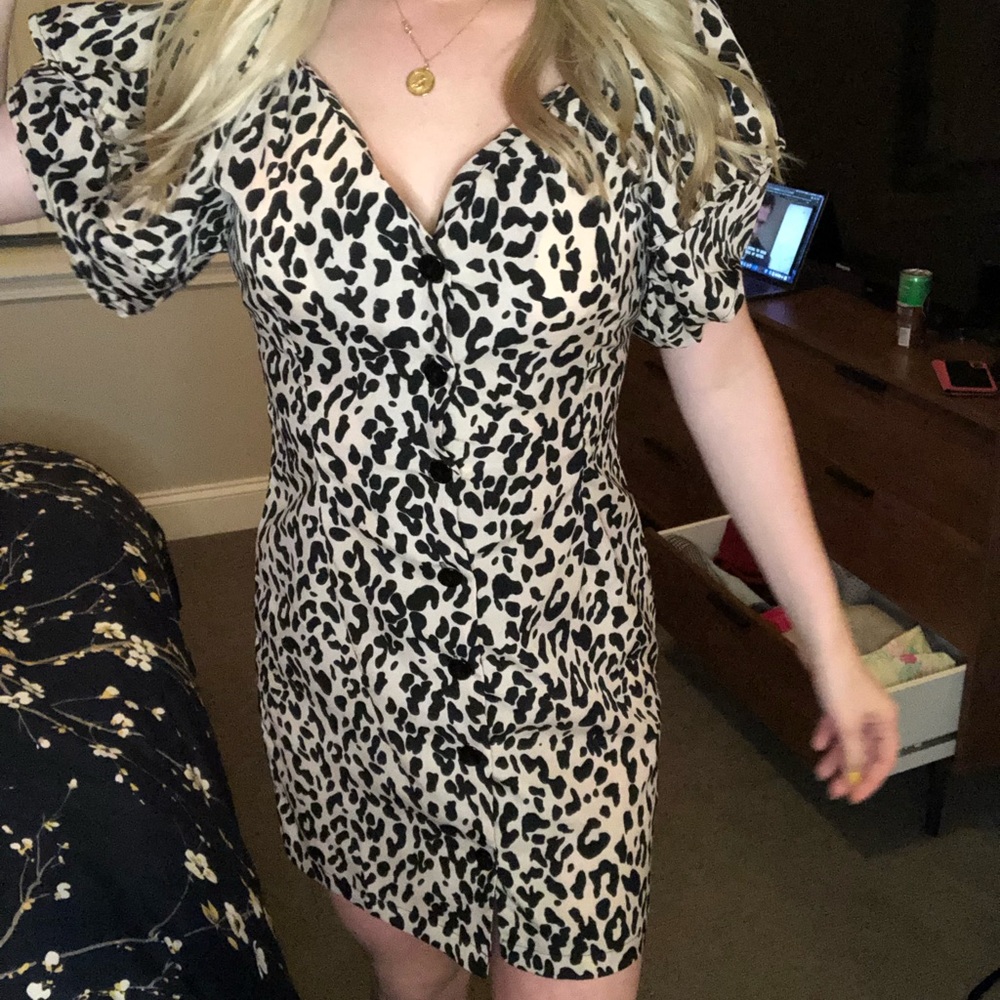 Leopard Print Dress